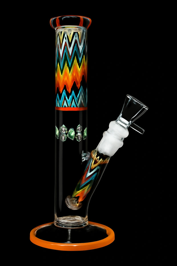 Valiant Wig Wag Straight Tube Water Pipe