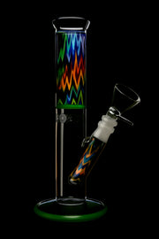 Valiant Wig Wag Straight Tube Water Pipe