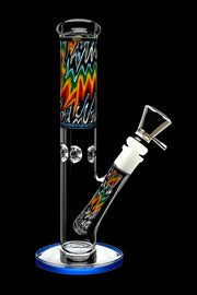 Valiant Wig Wag Straight Tube Water Pipe