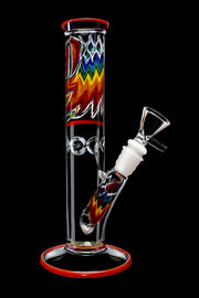 Valiant Wig Wag Straight Tube Water Pipe