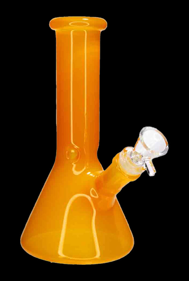 Valiant Milky Beaker Water Pipe - 8 in.