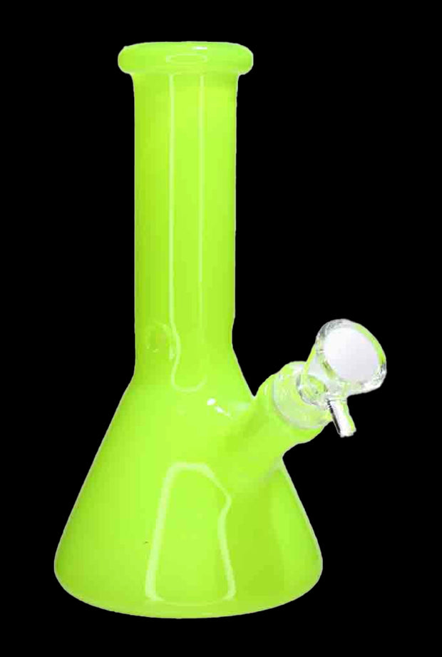 Valiant Milky Beaker Water Pipe - 8 in.
