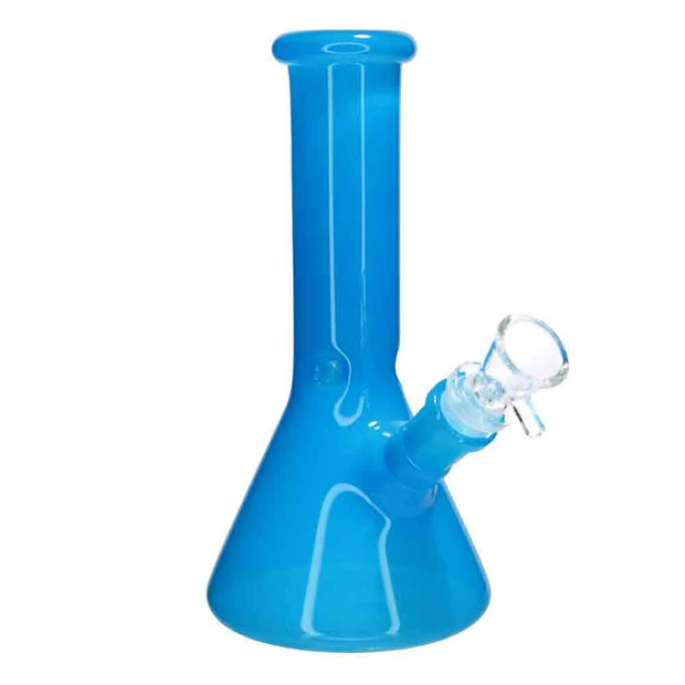 Valiant Milky Beaker Water Pipe - 8 in.