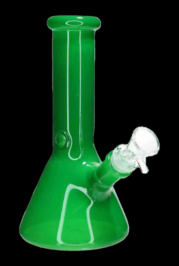 Valiant Milky Beaker Water Pipe - 8 in.