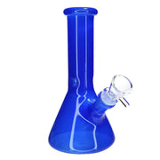 Valiant Milky Beaker Water Pipe - 8 in.