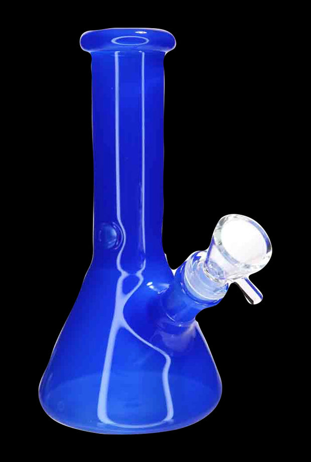 Valiant Milky Beaker Water Pipe - 8 in.