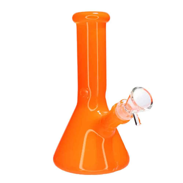 Valiant Milky Beaker Water Pipe - 8 in.