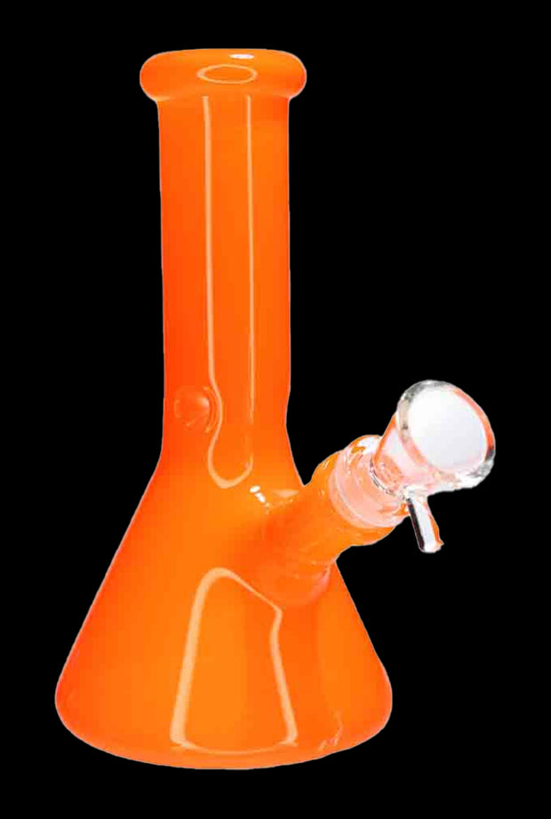 Valiant Milky Beaker Water Pipe - 8 in.
