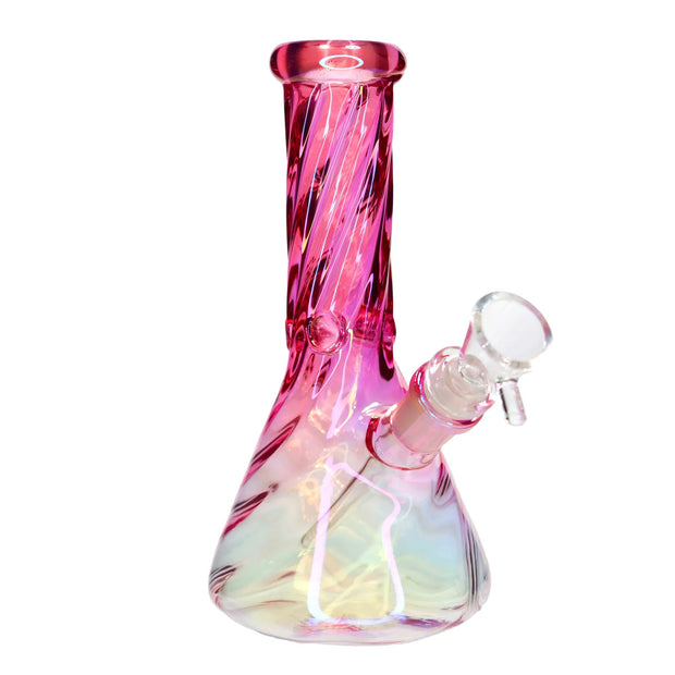 Valiant Twisted Beaker Water Pipe - 8 in.