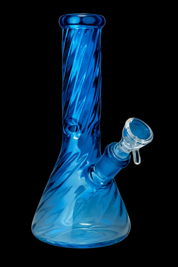 Valiant Twisted Beaker Water Pipe - 8 in.