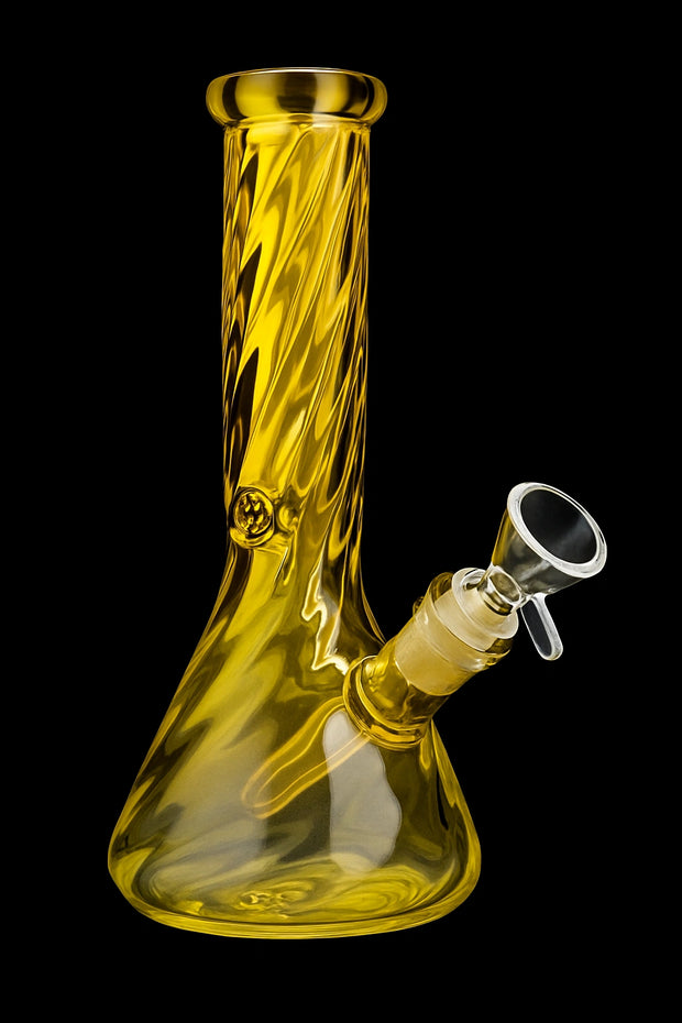 Valiant Twisted Beaker Water Pipe - 8 in.