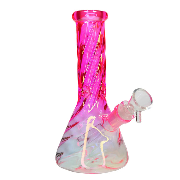 Valiant Twisted Beaker Water Pipe - 8 in.