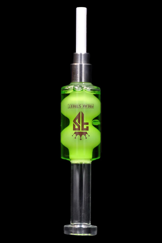 Freak Street Glycerin Nectar Collector w Ceramic Screw Tip - 14mm