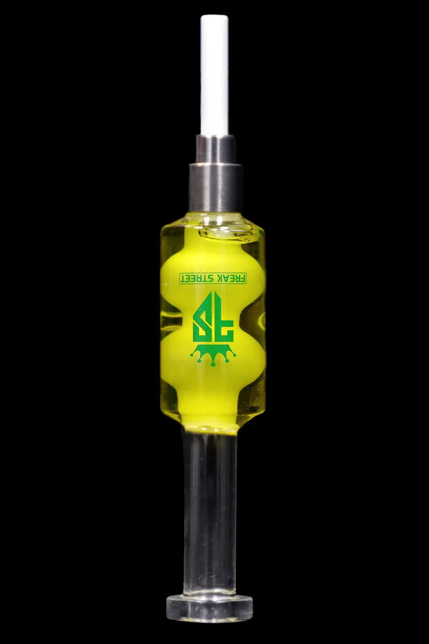 Freak Street Glycerin Nectar Collector w Ceramic Screw Tip - 14mm