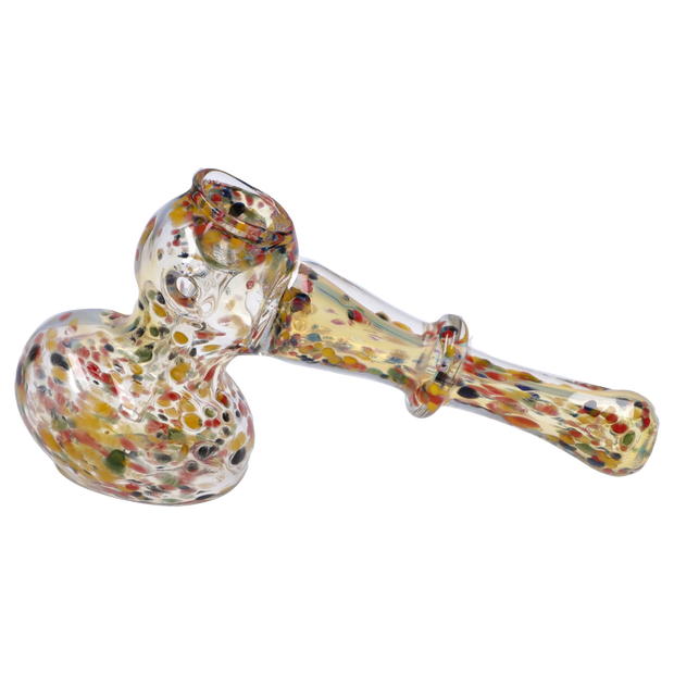 Valiant Rainbow Frit Hammer Bubbler - 5 in.