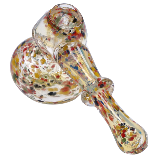 Valiant Rainbow Frit Hammer Bubbler - 5 in.