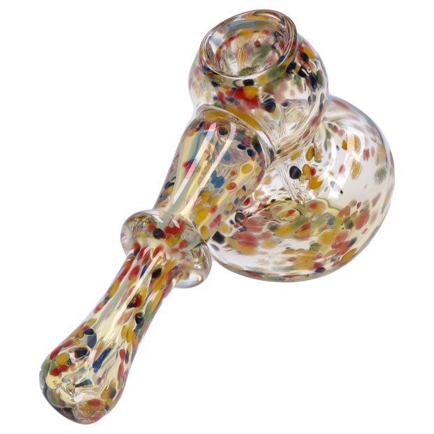 Valiant Rainbow Frit Hammer Bubbler - 5 in.