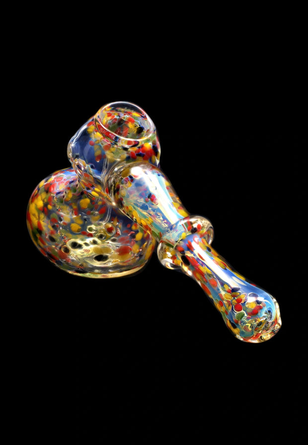 Valiant Rainbow Frit Hammer Bubbler - 5 in.