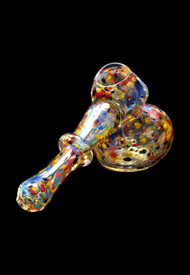 Valiant Rainbow Frit Hammer Bubbler - 5 in.