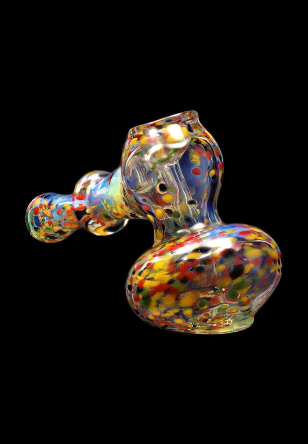 Valiant Rainbow Frit Hammer Bubbler - 5 in.