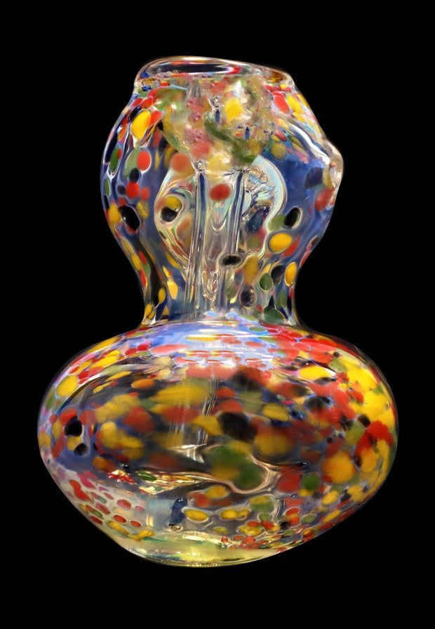 Valiant Rainbow Frit Hammer Bubbler - 5 in.