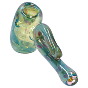 Valiant Gold Fume Bubble Trap Hammer Bubbler - 6 in.