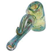 Valiant Gold Fume Bubble Trap Hammer Bubbler - 6 in.