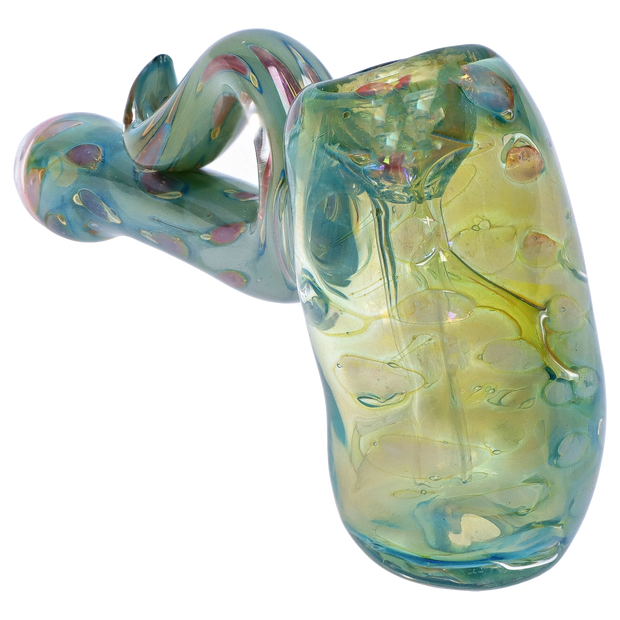 Valiant Gold Fume Bubble Trap Hammer Bubbler - 6 in.