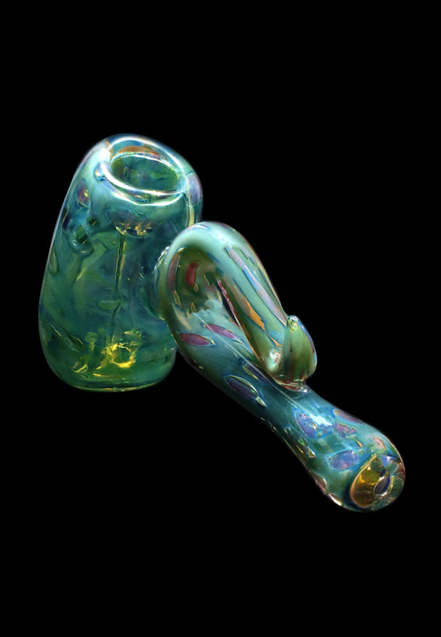 Valiant Gold Fume Bubble Trap Hammer Bubbler - 6 in.