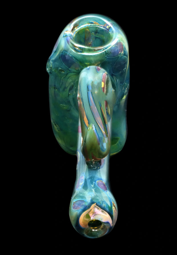 Valiant Gold Fume Bubble Trap Hammer Bubbler - 6 in.