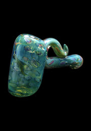 Valiant Gold Fume Bubble Trap Hammer Bubbler - 6 in.