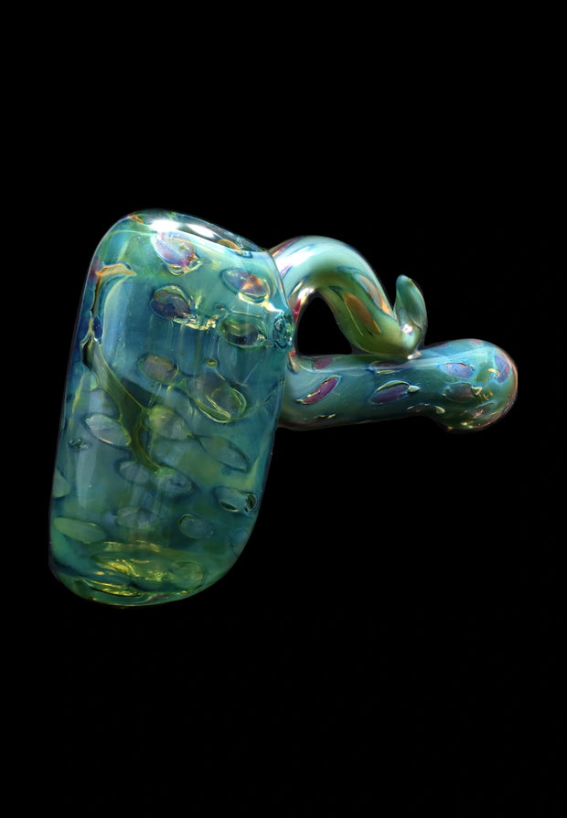 Valiant Gold Fume Bubble Trap Hammer Bubbler - 6 in.