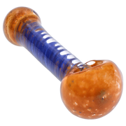Valiant Frit Spiral Spoon Pipe - 4.5 in.