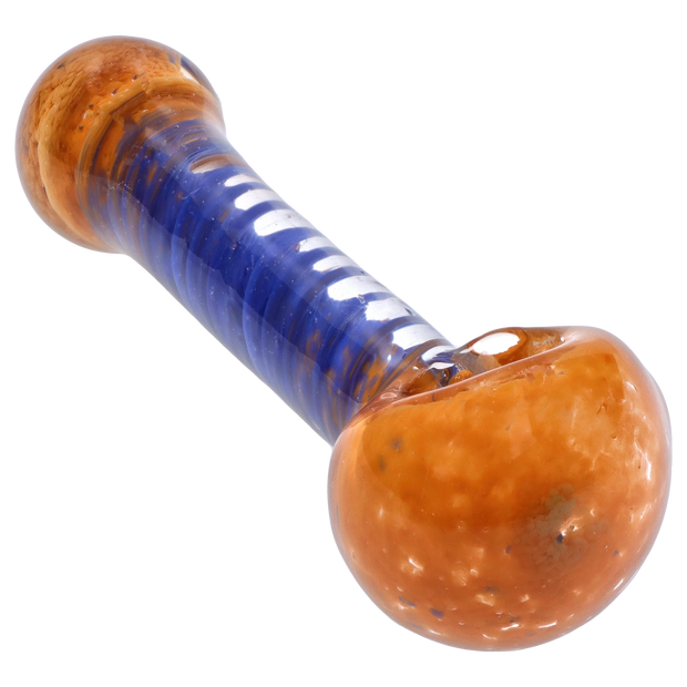 Valiant Frit Spiral Spoon Pipe - 4.5 in.