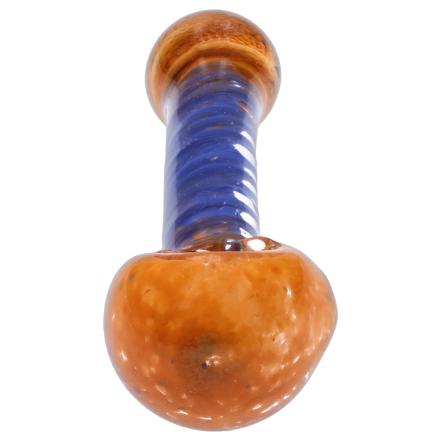 Valiant Frit Spiral Spoon Pipe - 4.5 in.