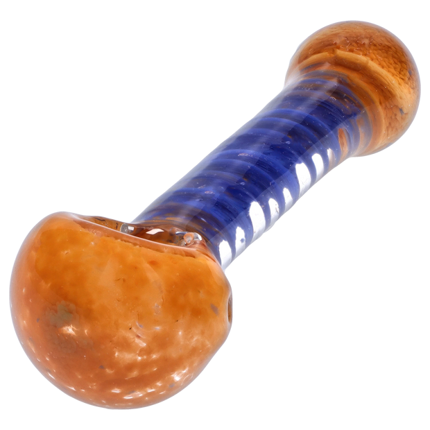 Valiant Frit Spiral Spoon Pipe - 4.5 in.