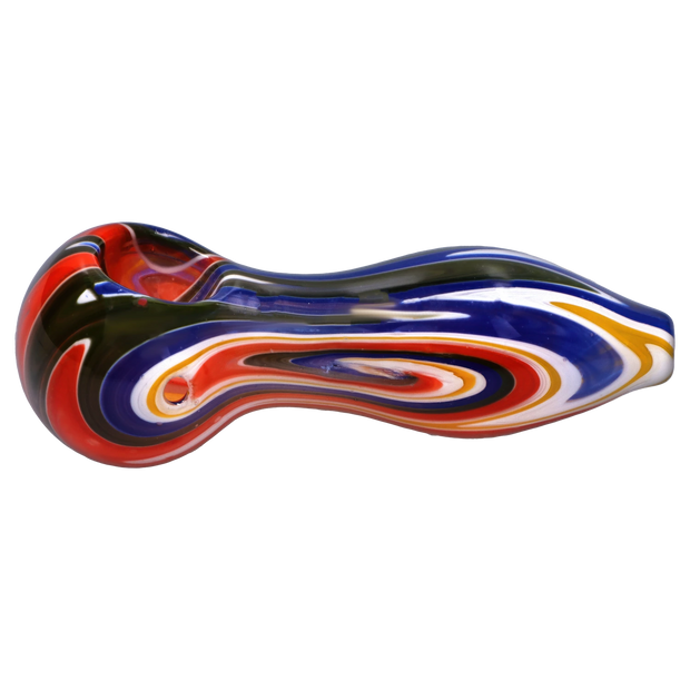 Valiant Slime Reversal Wig Wag Spoon Pipe - 4.5 in.