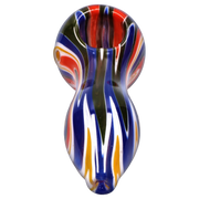 Valiant Slime Reversal Wig Wag Spoon Pipe - 4.5 in.