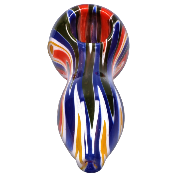 Valiant Slime Reversal Wig Wag Spoon Pipe - 4.5 in.