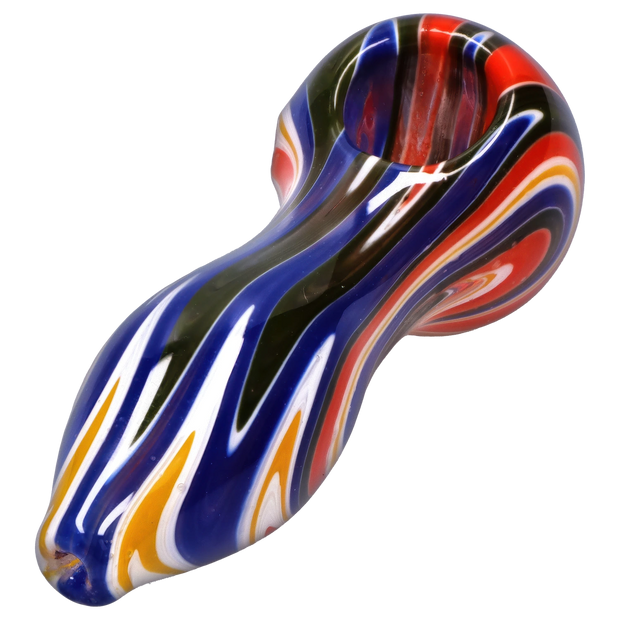 Valiant Slime Reversal Wig Wag Spoon Pipe - 4.5 in.