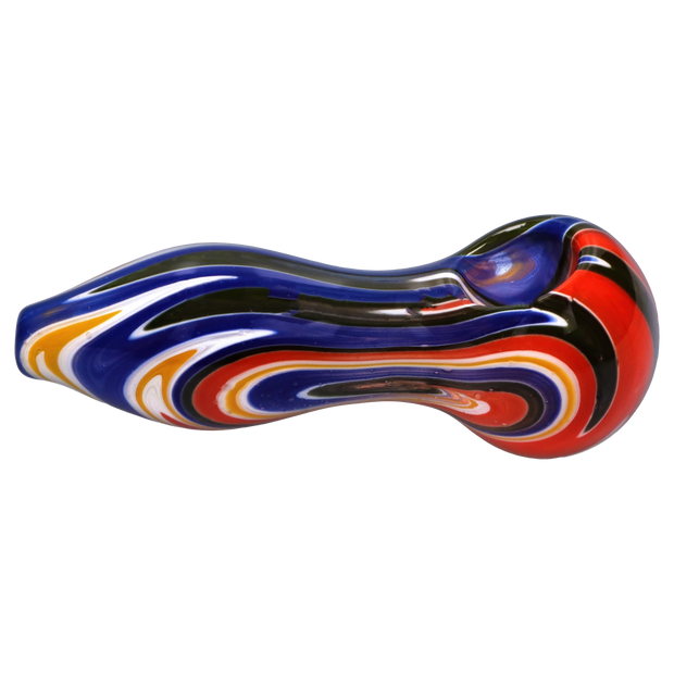 Valiant Slime Reversal Wig Wag Spoon Pipe - 4.5 in.