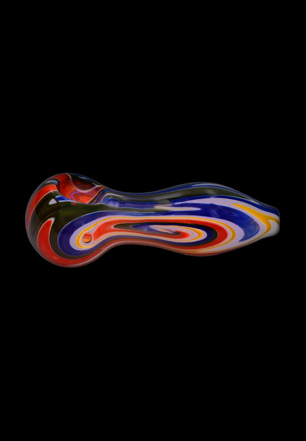 Valiant Slime Reversal Wig Wag Spoon Pipe - 4.5 in.