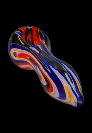 Valiant Slime Reversal Wig Wag Spoon Pipe - 4.5 in.