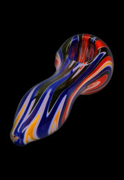 Valiant Slime Reversal Wig Wag Spoon Pipe - 4.5 in.