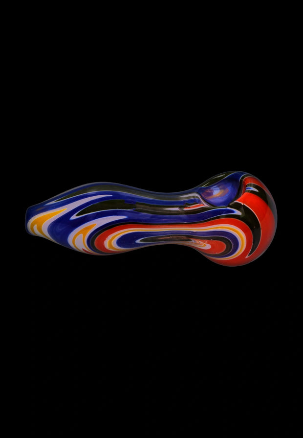 Valiant Slime Reversal Wig Wag Spoon Pipe - 4.5 in.