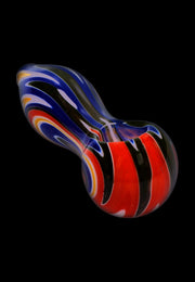 Valiant Slime Reversal Wig Wag Spoon Pipe - 4.5 in.