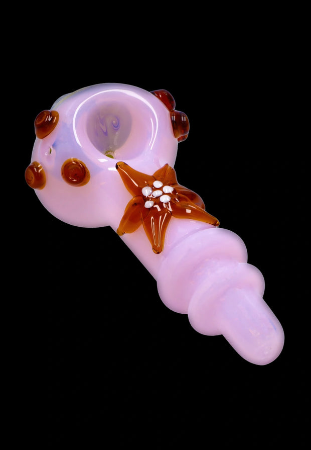 Valiant Star Reversal Spoon Pipe - 4.5 in.