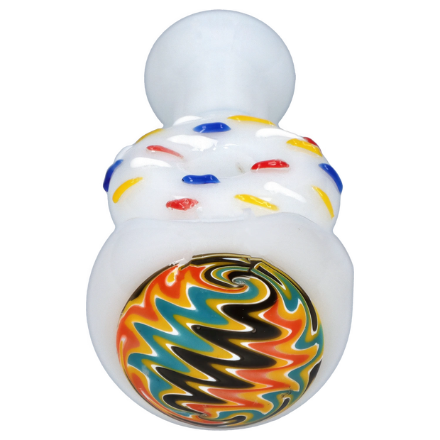 Valiant Donut Reversal Spoon Pipe - 4.5 in.