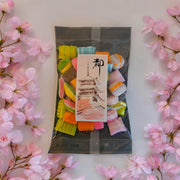 Traditional Japanese Hard Rock Sugar Candy w/ Floral Designs