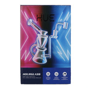 Hue - Hourglass Dab Rig Clear - 7.5"